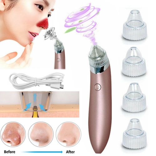 Electric Blackhead Vacuum Pore Cleaner Acne Pimple Remover Strong Suction Tool Electric Blackhead Remover Pore Vacuum Suction Diamond Dermabrasio Electric Blackhead Vacuum Pore Cleaner Acne Pimple Remover Strong Suction Tool Electric Blackhead Remover Pore Vacuum Suction Diamond Dermabrasio
